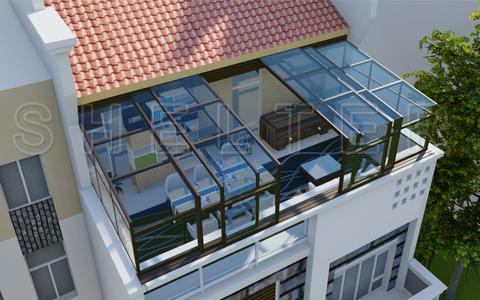 移動(dòng)陽光房封陽臺方案分析